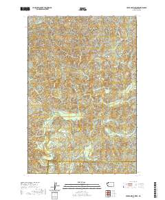 Upper Naselle River 2020 topographic map thumbnail