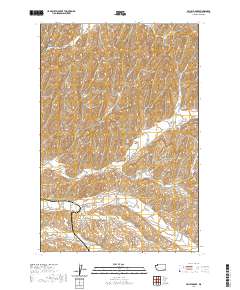 Valley Grove 2020 topographic map thumbnail