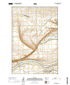 Vernita Bridge 2020 topographic map thumbnail