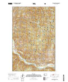 Vulcan Mountain 2020 topographic map thumbnail