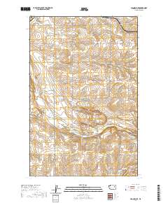 Wagner Lake 2020 topographic map thumbnail