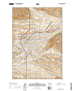 Walla Walla 2020 topographic map thumbnail