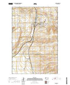 Warden 2020 topographic map thumbnail