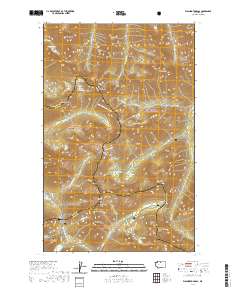 Washington Pass 2020 topographic map thumbnail