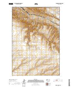 Webber Canyon 2020 topographic map thumbnail