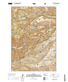 Weddle Canyon 2020 topographic map thumbnail