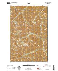 Wellesley Peak 2020 topographic map thumbnail