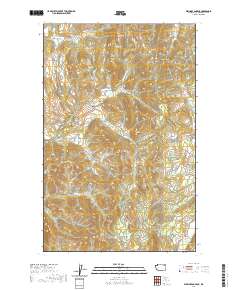 Wellington Peak 2020 topographic map thumbnail