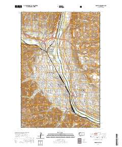 Wenatchee 2020 topographic map thumbnail