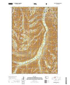 White River Park 2020 topographic map thumbnail