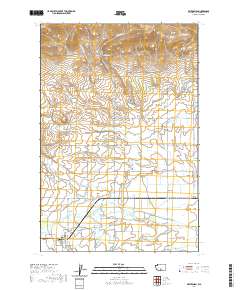 White Swan 2020 topographic map thumbnail