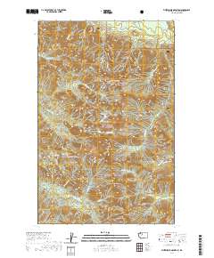 Whitehorse Mountain 2020 topographic map thumbnail