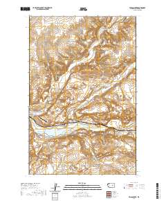 Wilson Creek 2020 topographic map thumbnail