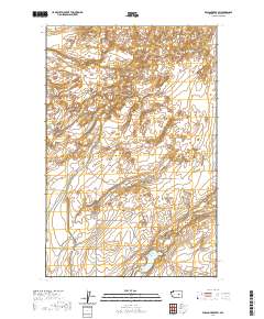 Wilson Creek SW 2020 topographic map thumbnail
