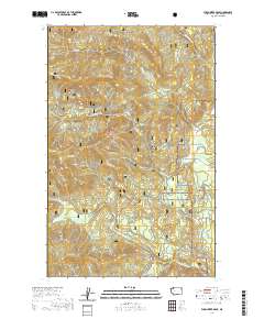 Winchester Peak 2020 topographic map thumbnail