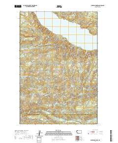 Winters Mountain 2020 topographic map thumbnail