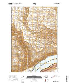 Wood Gulch 2020 topographic map thumbnail