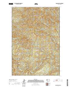 Woolford Creek 2020 topographic map thumbnail