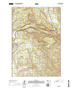 Yacolt 2020 topographic map thumbnail