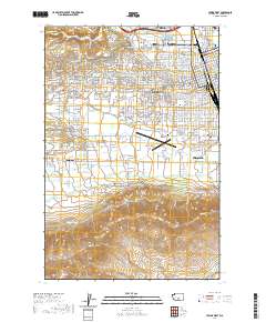 Yakima West 2020 topographic map thumbnail