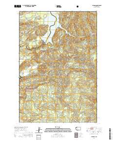 Yale Dam 2020 topographic map thumbnail