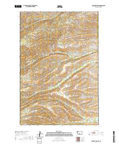 Yesmowit Canyon 2020 topographic map thumbnail