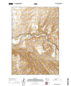 Zangar Junction 2020 topographic map thumbnail