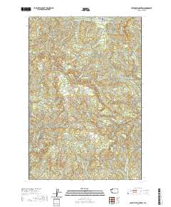 Abernathy Mountain 2020 topographic map thumbnail