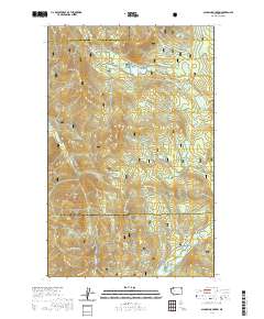Aladdin Mountain 2020 topographic map thumbnail