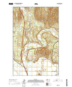 Alger 2020 topographic map thumbnail