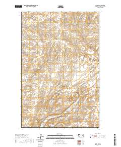 Almira SE 2020 topographic map thumbnail