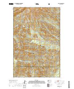 Baker Pass 2020 topographic map thumbnail