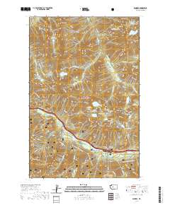 Bandera 2020 topographic map thumbnail