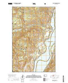 Bangs Mountain 2020 topographic map thumbnail
