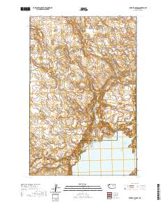 Barker Canyon 2020 topographic map thumbnail