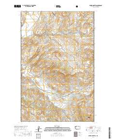 Barker Mountain 2020 topographic map thumbnail