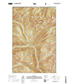 Bauerman Ridge 2020 topographic map thumbnail