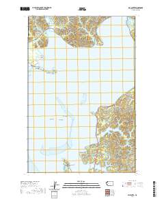 Bay Center 2020 topographic map thumbnail