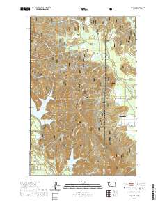 Bead Lake 2020 topographic map thumbnail