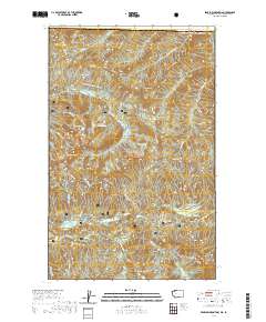 Bearpaw Mountain 2020 topographic map thumbnail