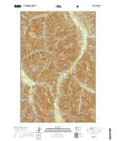 Bedal 2020 topographic map thumbnail
