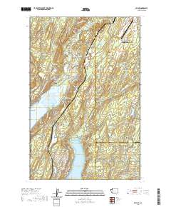 Belfair 2020 topographic map thumbnail
