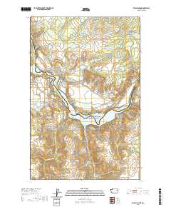 Benjamin Lake 2020 topographic map thumbnail