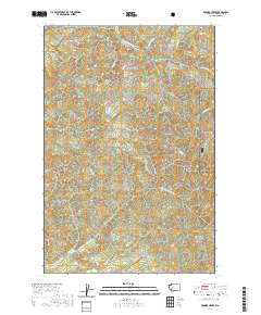 Bernier Creek 2020 topographic map thumbnail