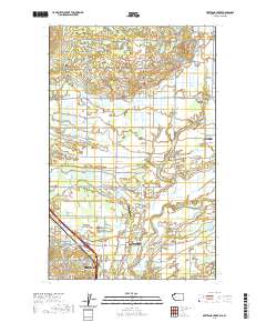 Bertrand Creek 2020 topographic map thumbnail