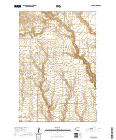 Bickleton 2020 topographic map thumbnail
