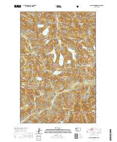 Big Snow Mountain 2020 topographic map thumbnail