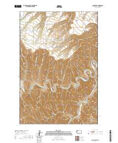 Black Butte 2020 topographic map thumbnail