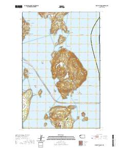 Blakely Island 2020 topographic map thumbnail