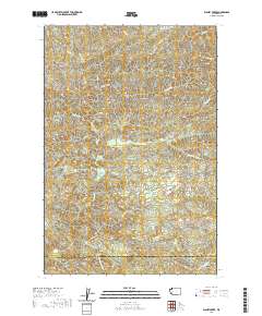 Blaney Creek 2020 topographic map thumbnail